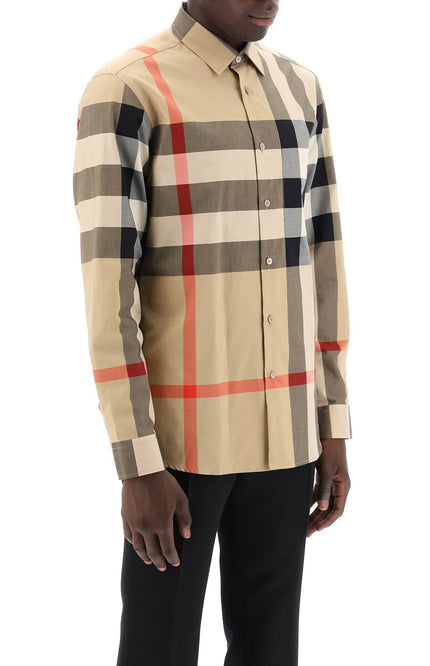 Burberry long sleeve summerton shirt