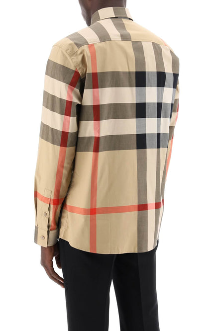 Burberry long sleeve summerton shirt