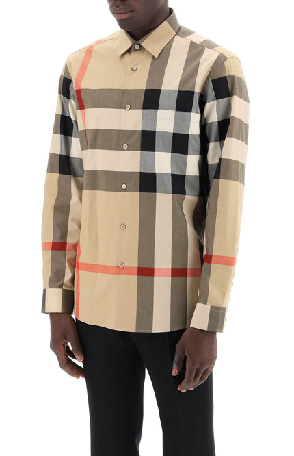 Burberry long sleeve summerton shirt