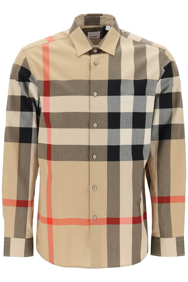 Burberry long sleeve summerton shirt