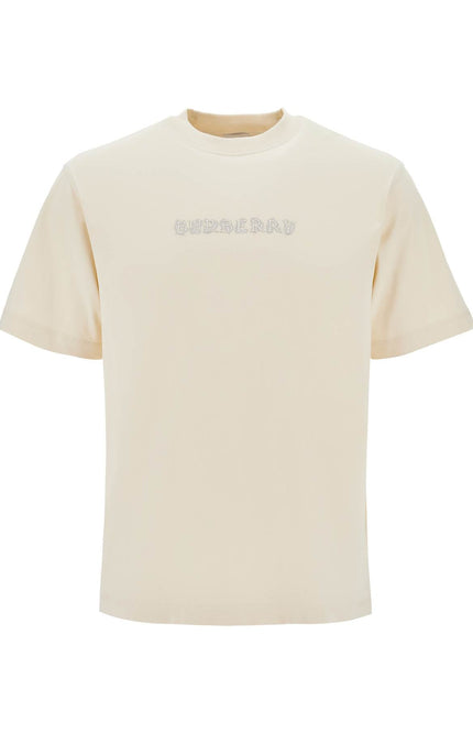 Burberry paisley logo print t