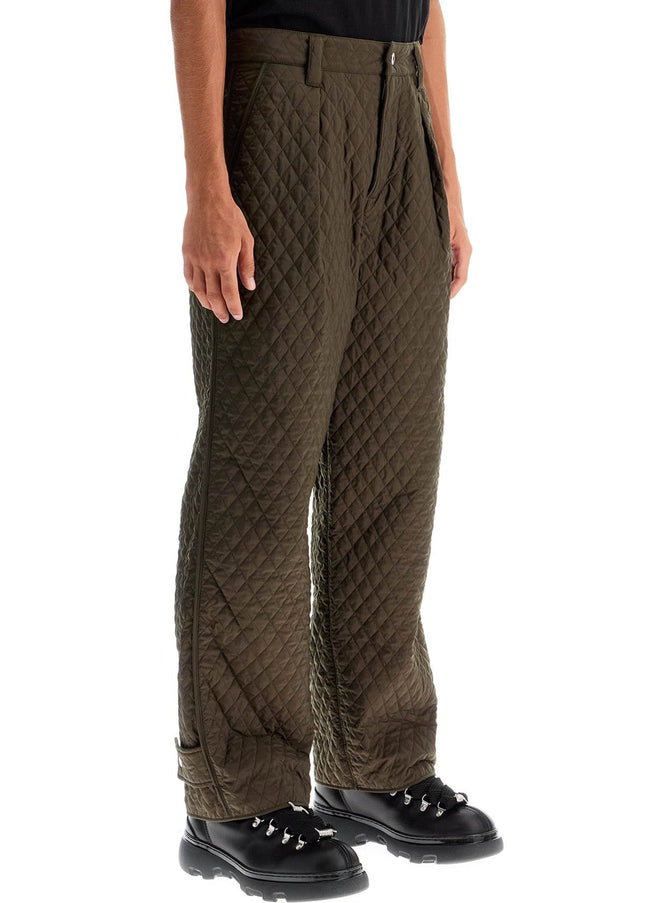 Burberry quilted nylon pants for