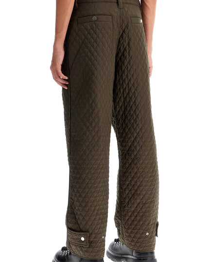 Burberry quilted nylon pants for