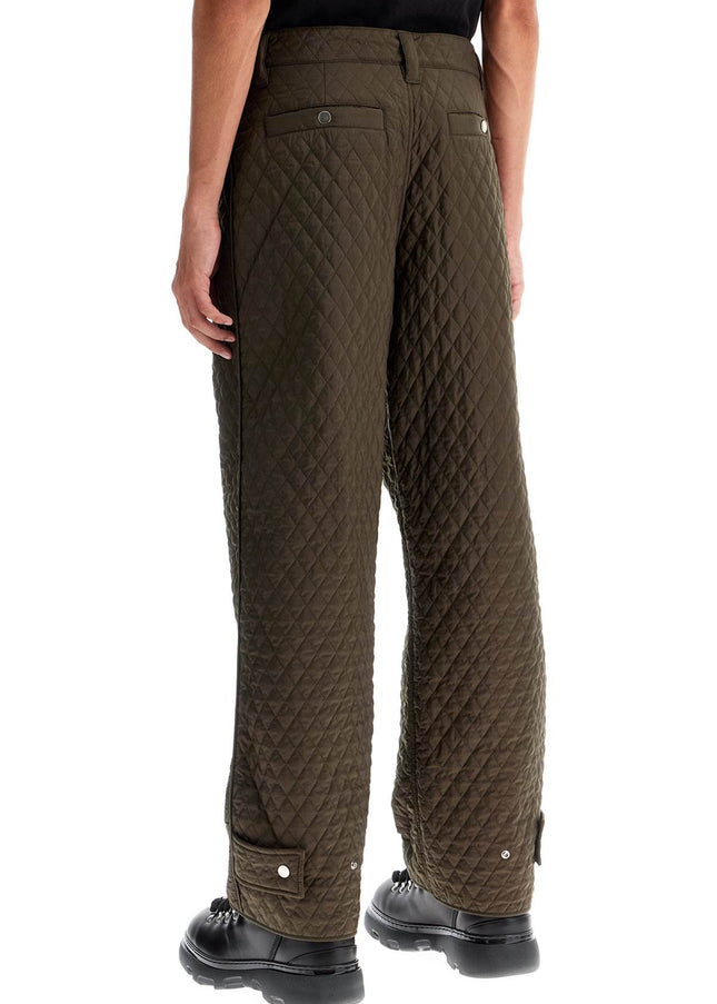 Burberry quilted nylon pants for