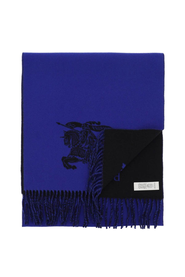 Burberry reversible cashmere scarf with ekd