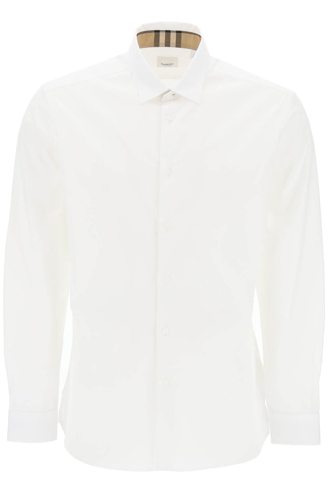 Burberry sherfield shirt in stretch cotton