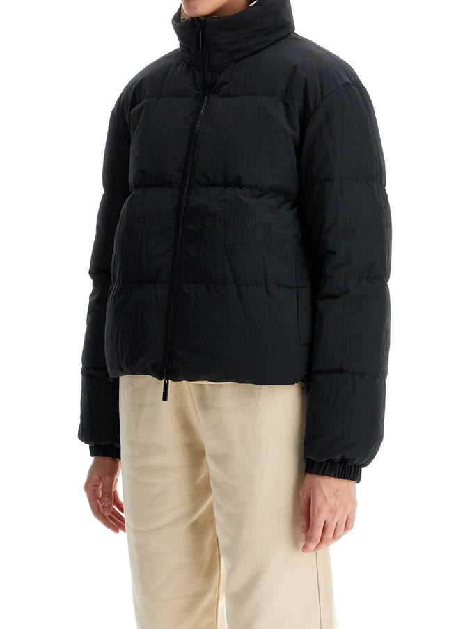 Burberry short reversible down jacket