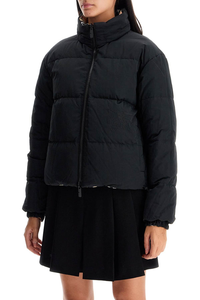 Burberry short reversible down jacket