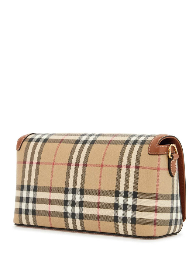 Burberry 'shoulder bag with check pattern notes