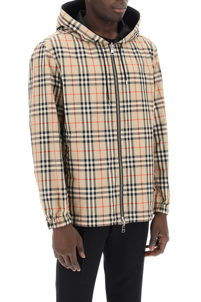 Burberry stretton reversible windbreaker