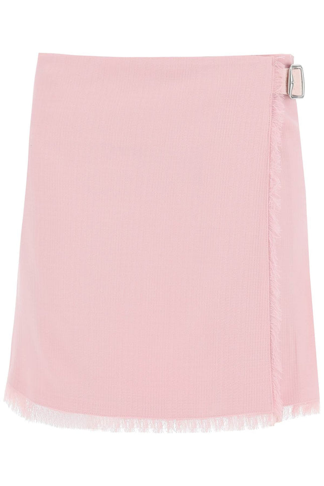 Burberry textured wool mini kilt skirt-women > clothing > skirts > mini-Burberry-Urbanheer