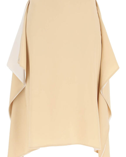 Burberry 'thea' silk midi skirt