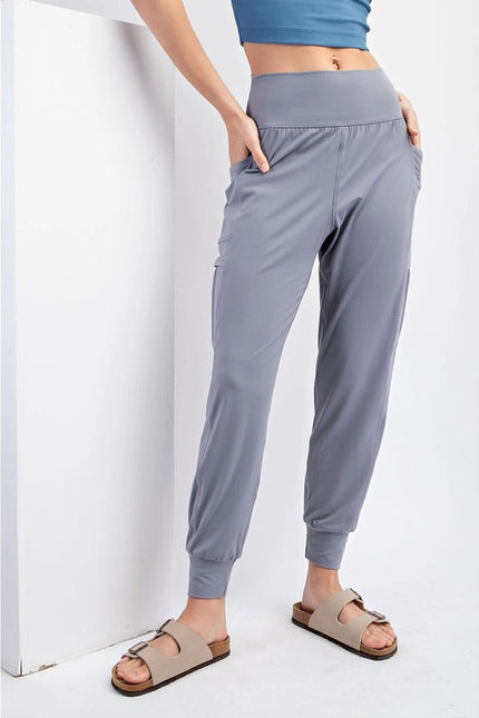 Butter Jogger with Side Pockets Rhino Grey