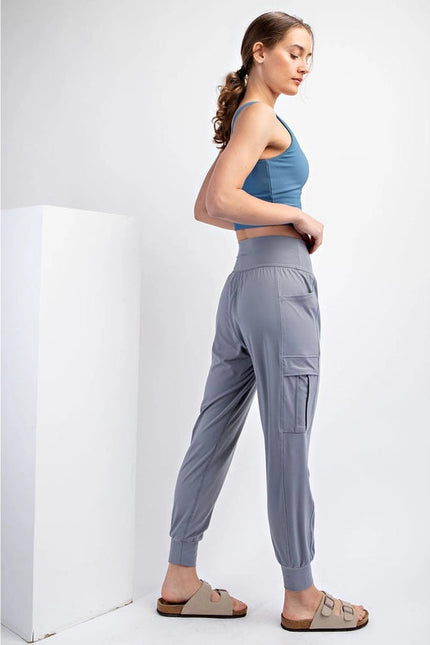 Butter Jogger with Side Pockets Rhino Grey