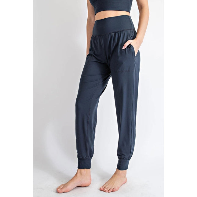 Butter Soft Joggers with Pockets Nocturnal Navy