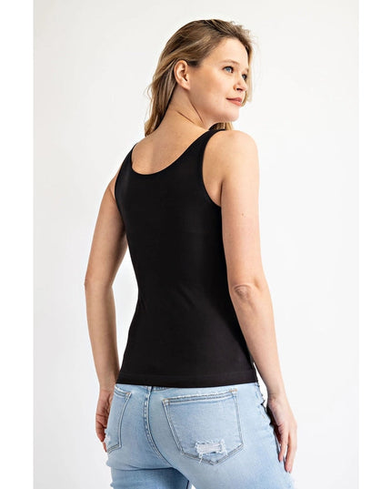 Butter Soft Tank Top Black