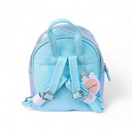 Butterfly Iridescent Backpack Blue