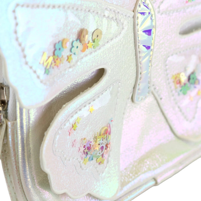 Butterfly Iridescent Backpack Lilac