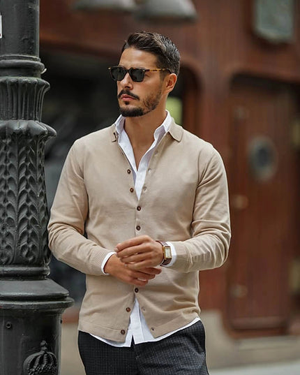 Button-Down Beige