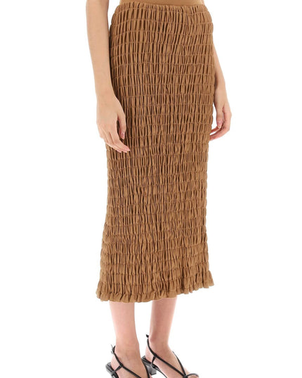 By Malene Birger 'emla' smocked pencil skirt