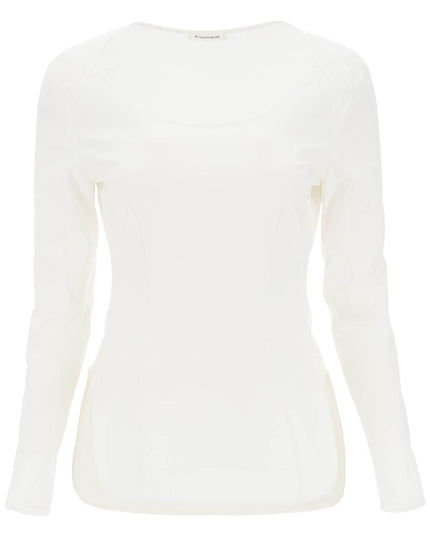 By Malene Birger leiya poplin blouse