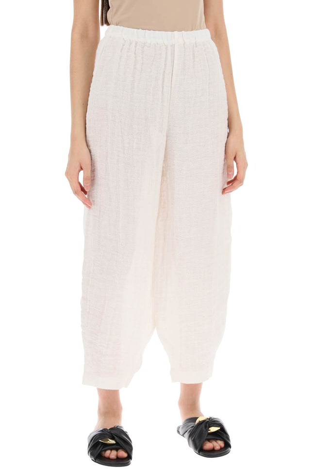 By Malene Birger organic linen mikele pants for - White