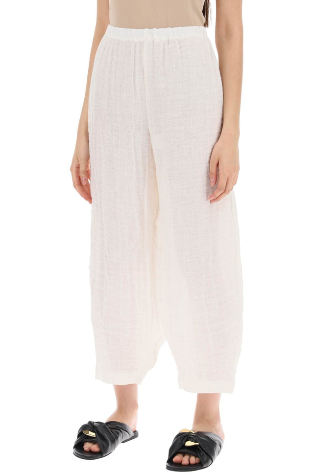By Malene Birger organic linen mikele pants for - White