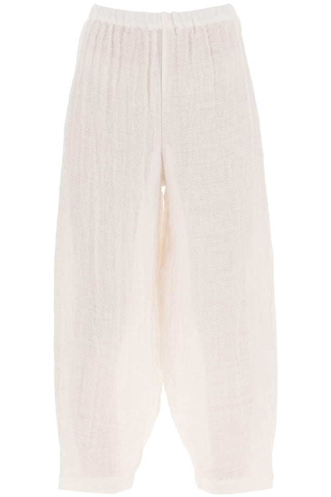 By Malene Birger organic linen mikele pants for - White