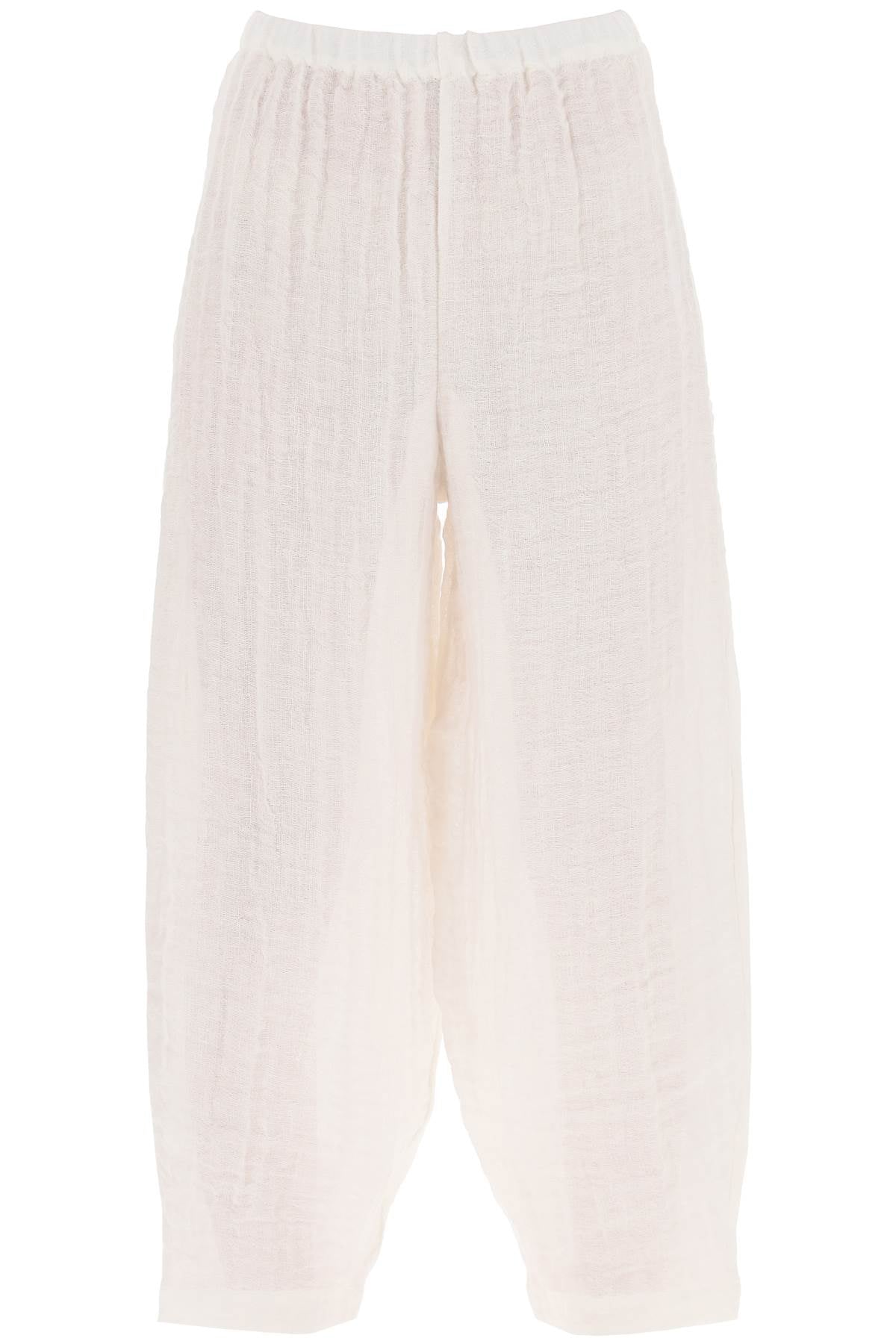 By Malene Birger organic linen mikele pants for - White
