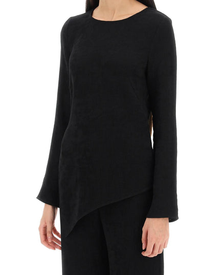 By Malene Birger simone asymmetric blouse