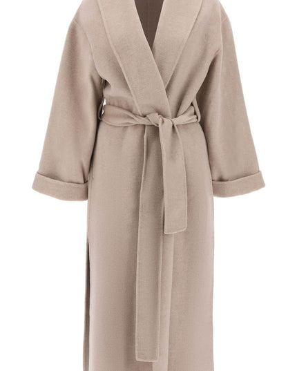 By Malene Birger trullem wool coat - Neutral