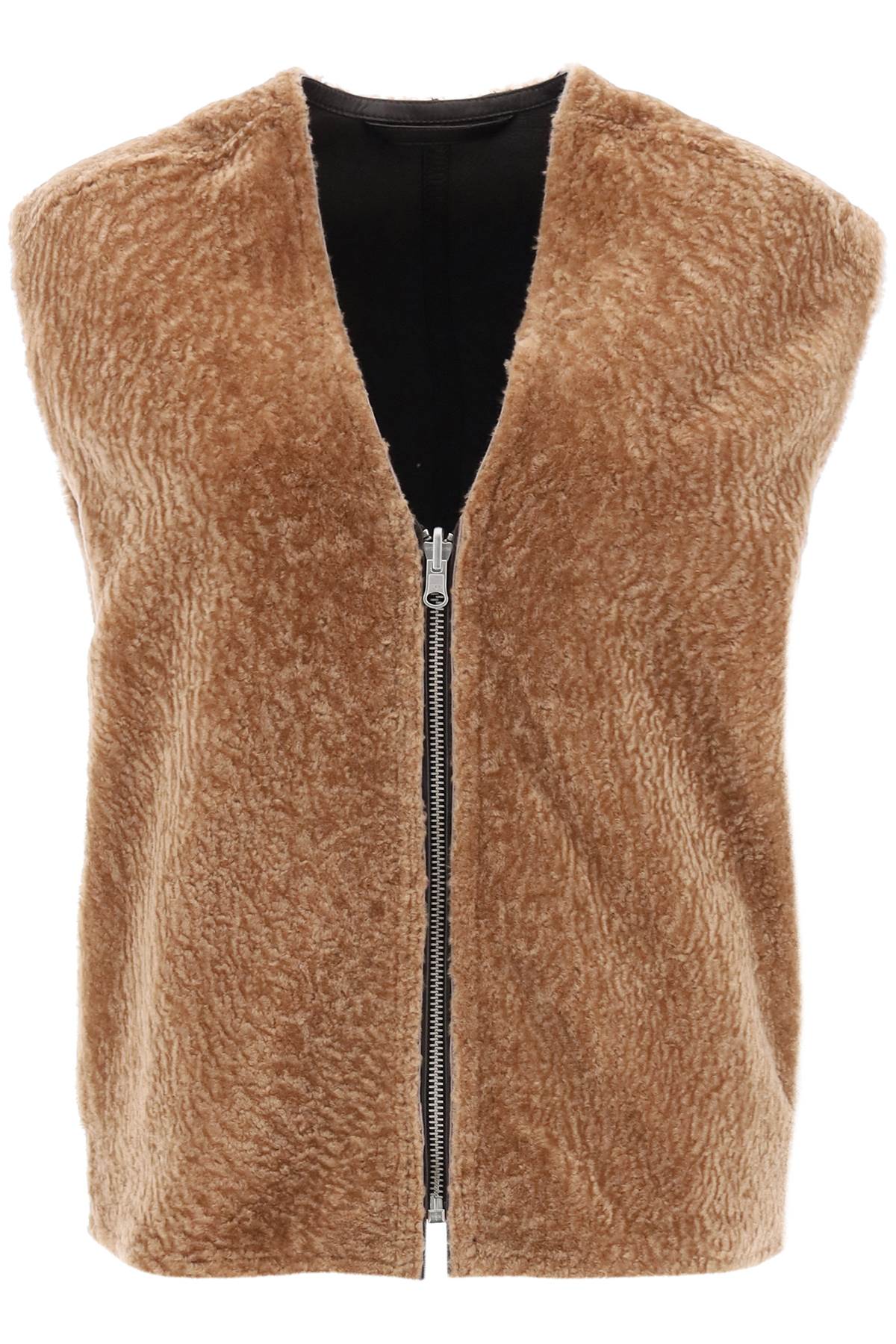 By Malene Birger veronicas reversible shearling vest - Beige