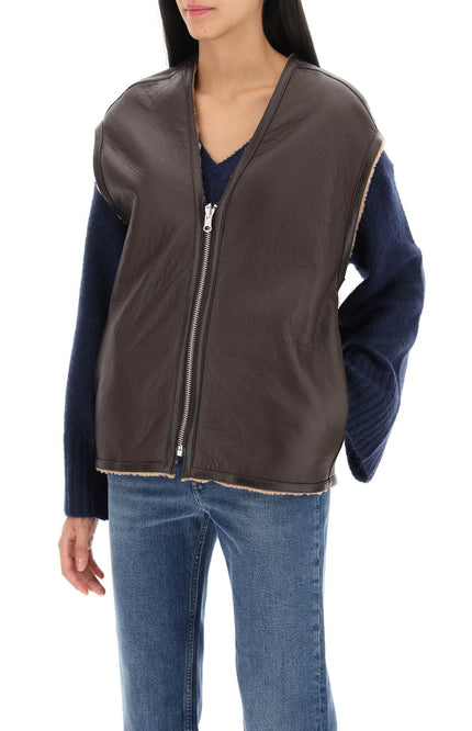 By Malene Birger veronicas reversible shearling vest