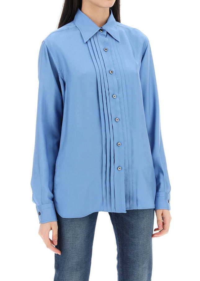 Tom Ford pleated bib shirt with