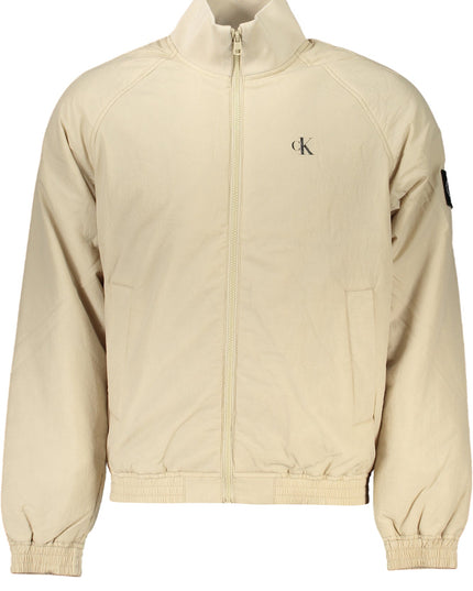 CALVIN KLEIN BEIGE MEN'S JACKET-0