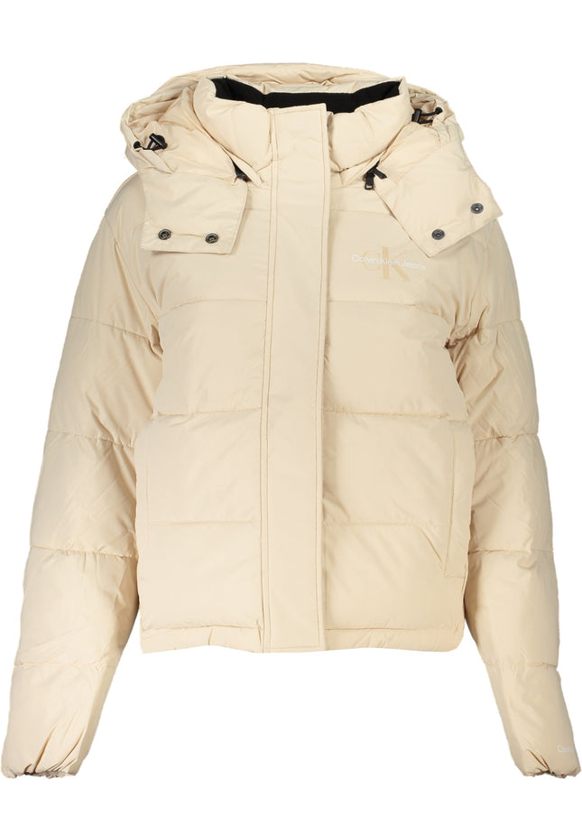 CALVIN KLEIN BEIGE WOMEN'S JACKET-0