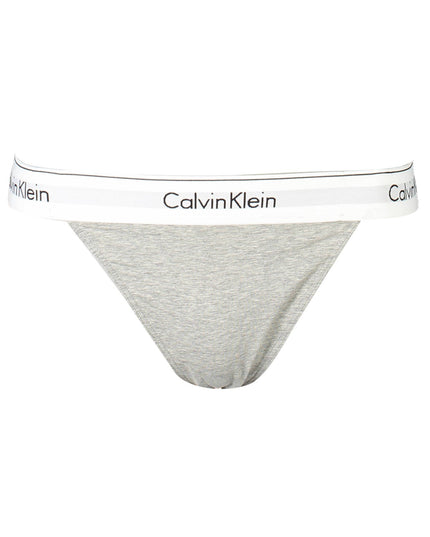 CALVIN KLEIN GRAY WOMAN THONG-0