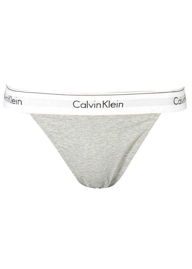 CALVIN KLEIN GRAY WOMAN THONG-0