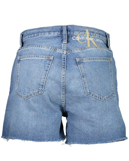 CALVIN KLEIN JEANS SHORT WOMAN BLUE-1