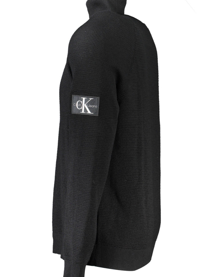 CALVIN KLEIN MEN'S BLACK SWEATER-1