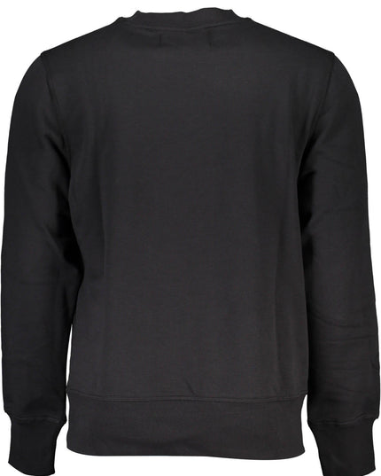 CALVIN KLEIN MEN'S BLACK ZIPLESS SWEATSHIRT-1