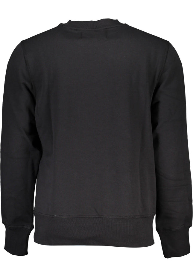 CALVIN KLEIN MEN'S BLACK ZIPLESS SWEATSHIRT-1