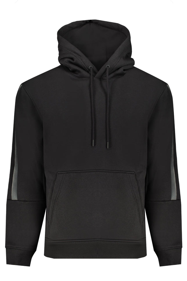 CALVIN KLEIN MEN'S BLACK ZIPLESS SWEATSHIRT-0