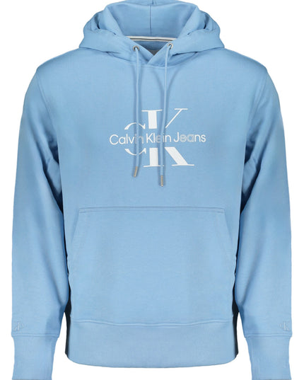 CALVIN KLEIN MEN'S BLUE ZIPLESS SWEATSHIRT-0