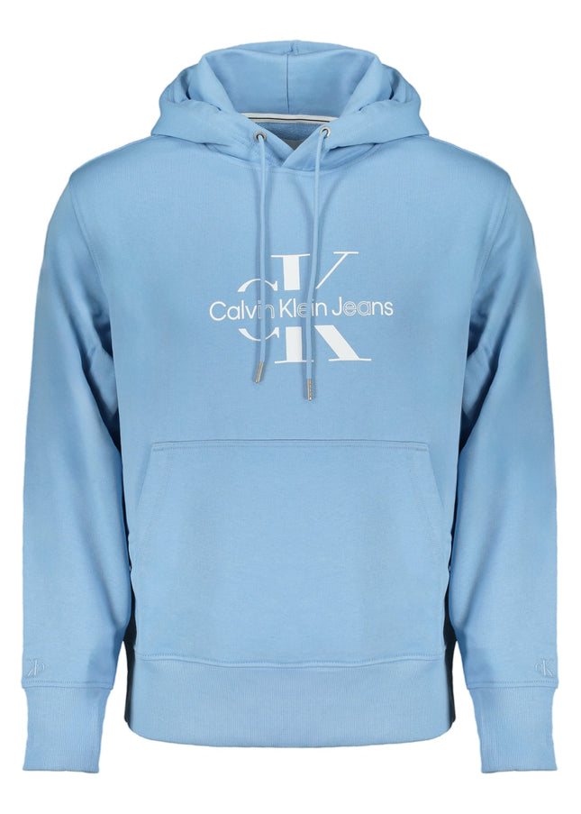 CALVIN KLEIN MEN'S BLUE ZIPLESS SWEATSHIRT-0