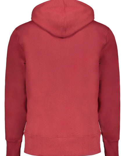 CALVIN KLEIN MEN'S RED ZIP-OUT SWEATSHIRT-1