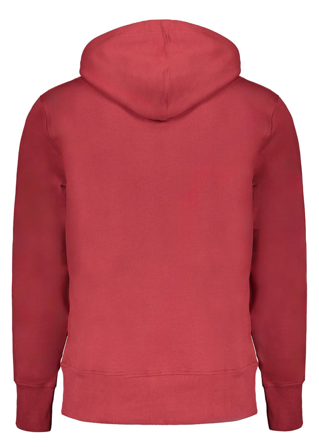 CALVIN KLEIN MEN'S RED ZIP-OUT SWEATSHIRT-1