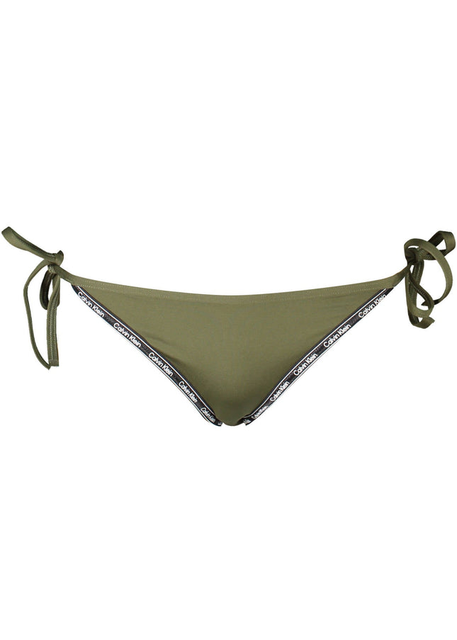 CALVIN KLEIN SWIMSUIT BOTTOM WOMAN GREEN-0