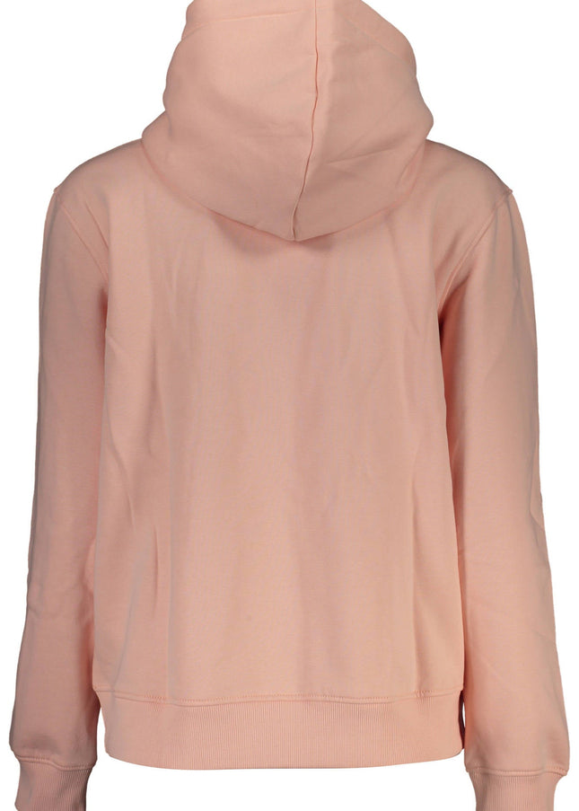 CALVIN KLEIN WOMEN'S PINK ZIPLESS SWEATSHIRT-1