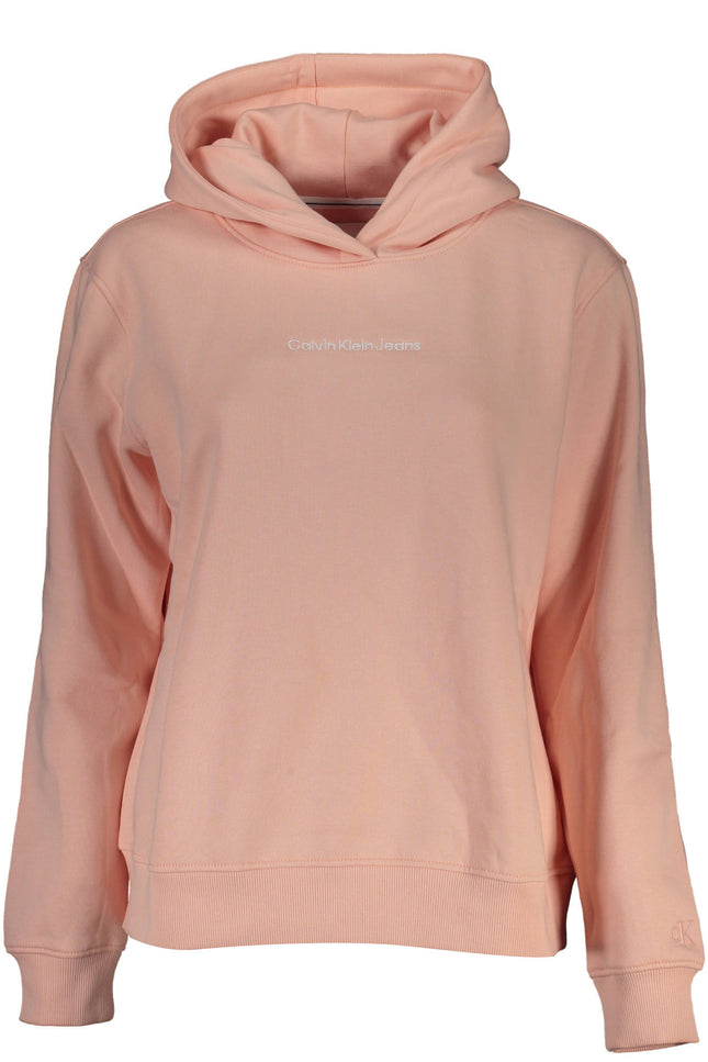 CALVIN KLEIN WOMEN'S PINK ZIPLESS SWEATSHIRT-0